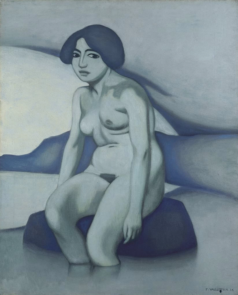 Félix Vallotton - 262, Nudo verde, 1916